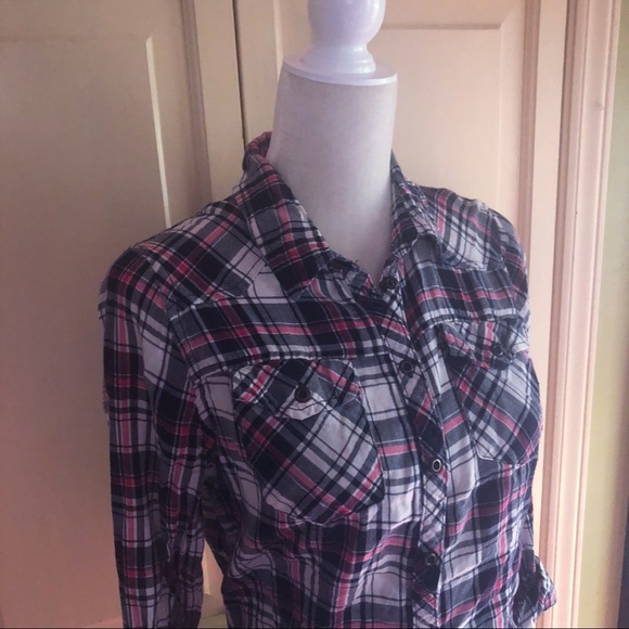 | H&M | Plaid Shirt - Picture 7 of 7